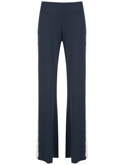 Flared Side-Stripe Trousers