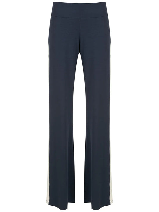 Flared Side-Stripe Trousers
