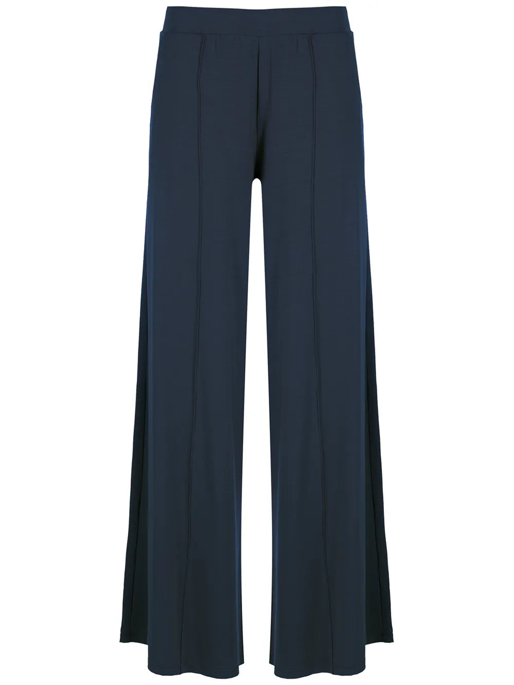 Flared Pleated Trousers