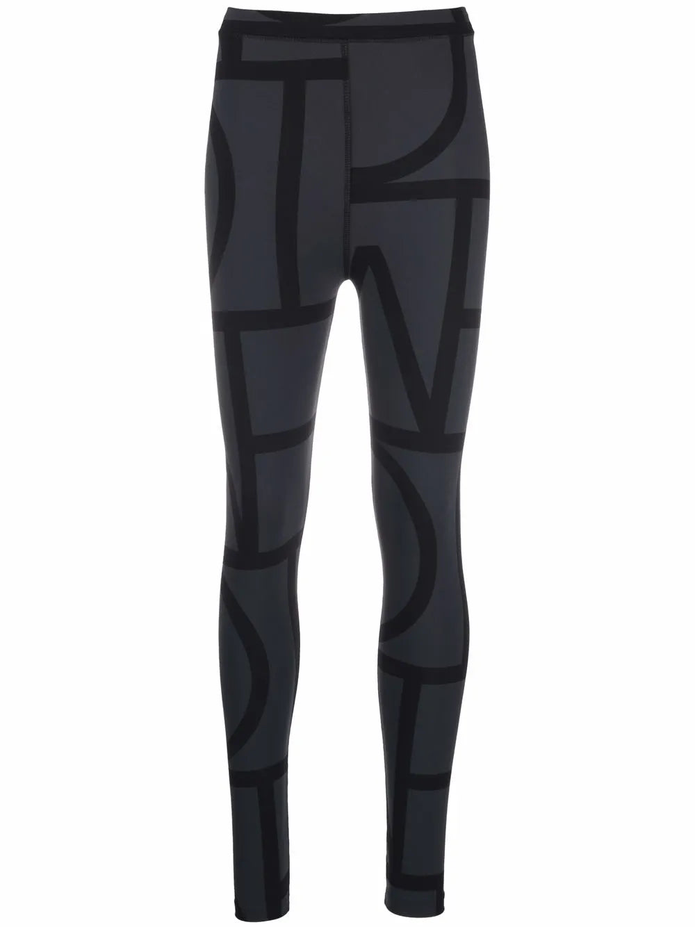 Monogram Two-Tone Leggings