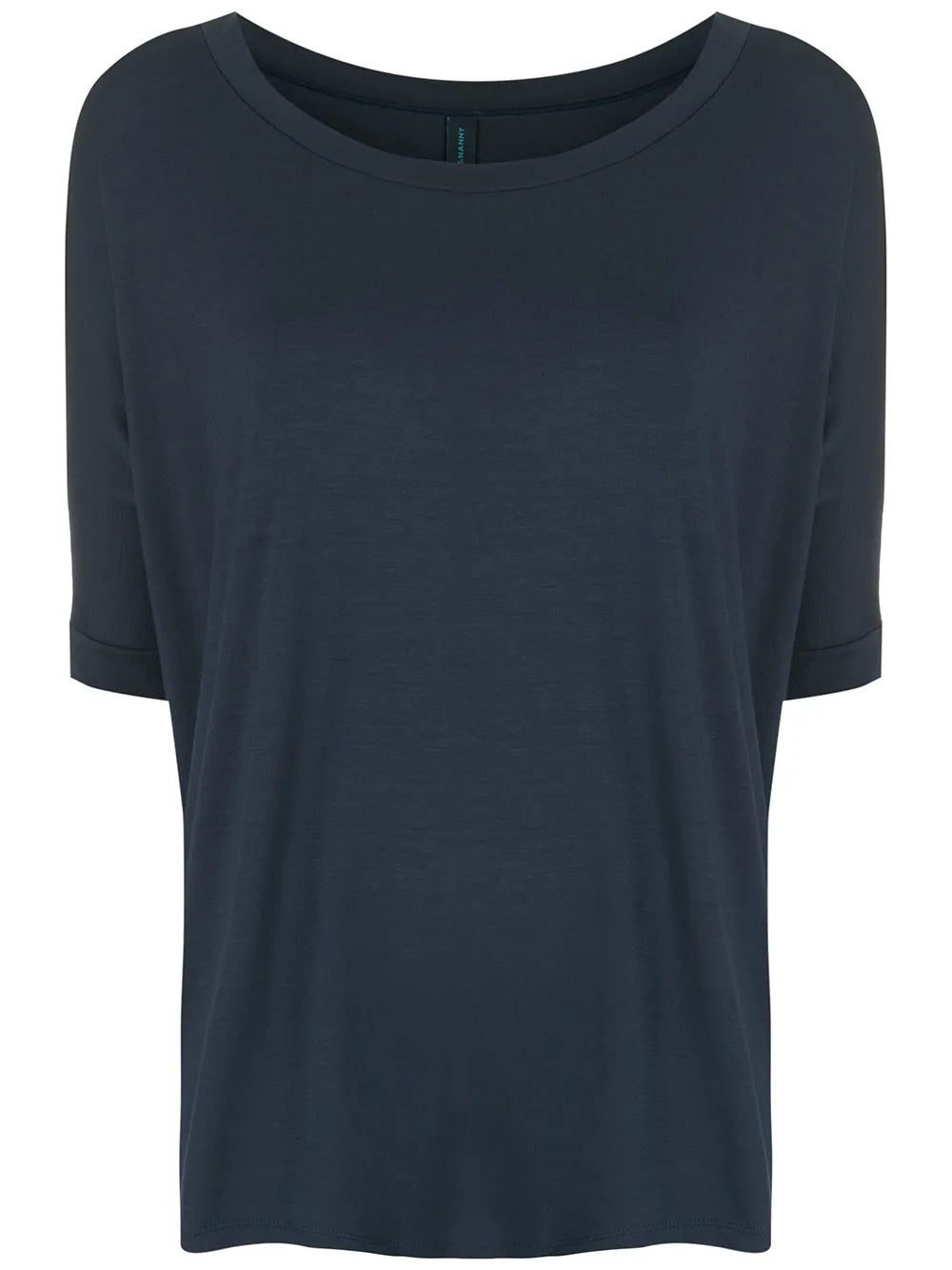 Cropped-Sleeve T-Shirt