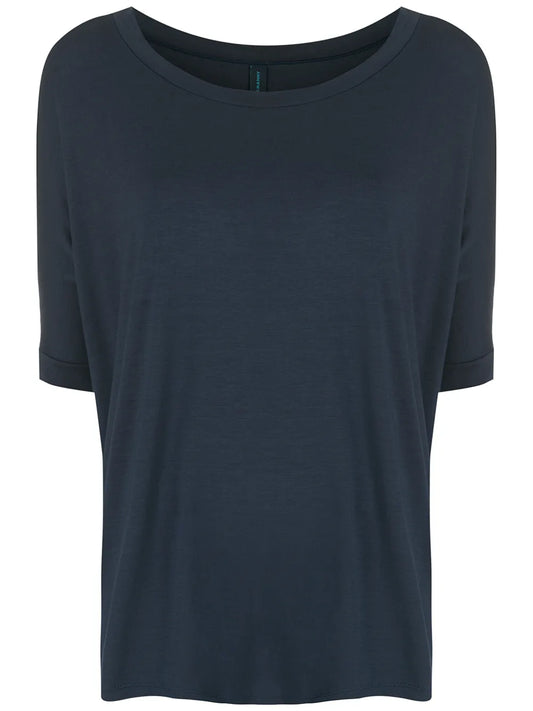 Cropped-Sleeve T-Shirt