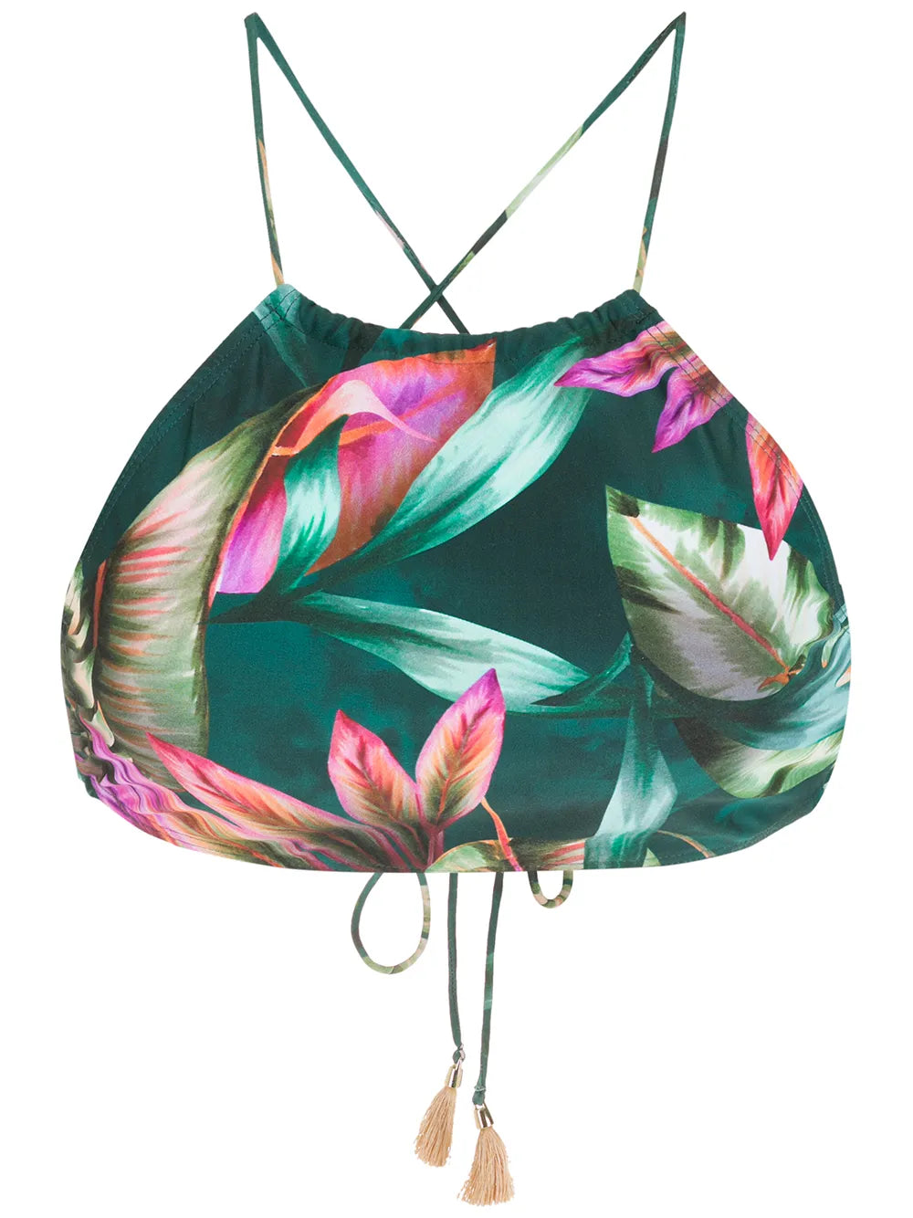 Ilana Leaf-Print Bikini