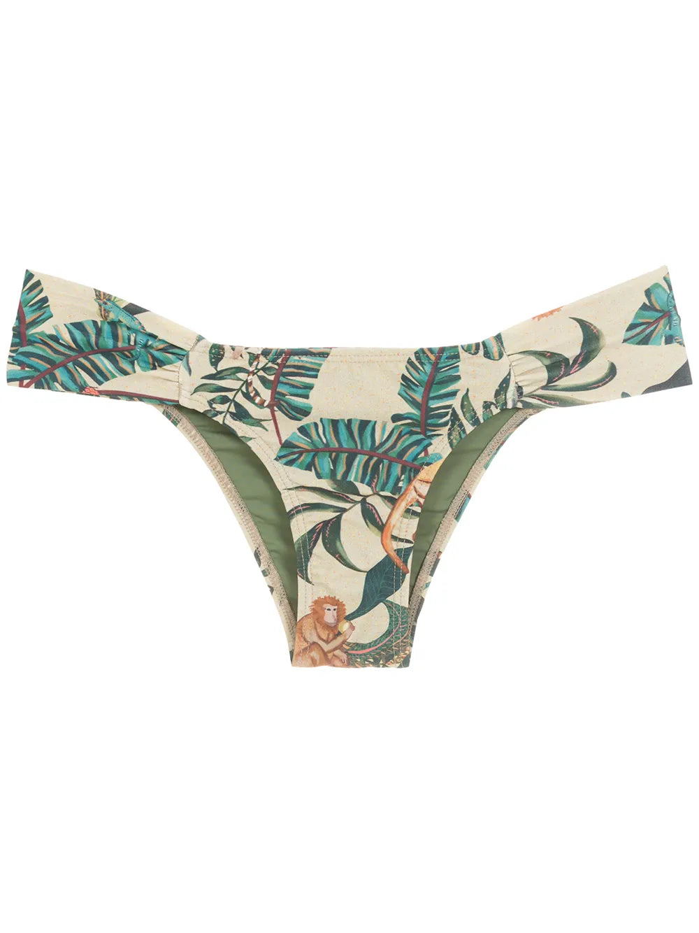 Ritz Leaf-Print Pants