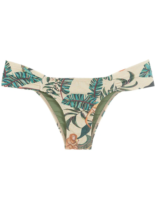 Ritz Leaf-Print Pants