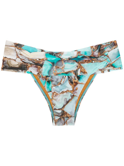 Jasper Marble-Print Pants