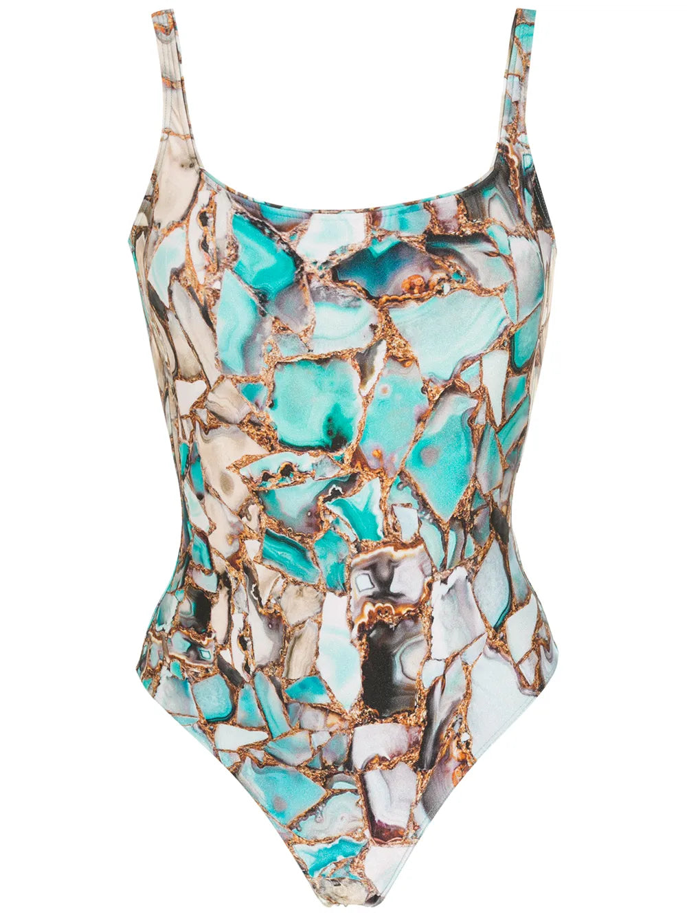 Hapuna Gemstone-Print Swimsuit
