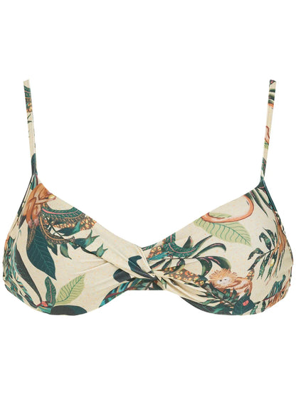 Fiji Estampado Bikini Top