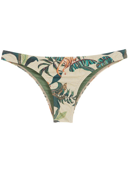 Poipu Leaf-Print Pants