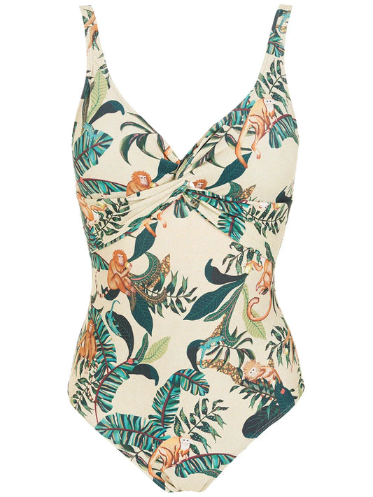Adriana Floral-Print Swimsuit