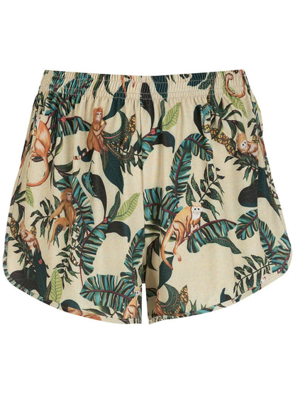 Lee Leaf-Print Shorts