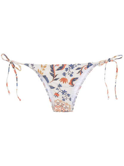 Low-Rise Side-Tie Bikini Bottoms
