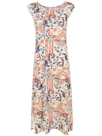 Floral Print Midi Dress