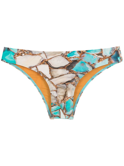 Waikiki Marble-Print Pants