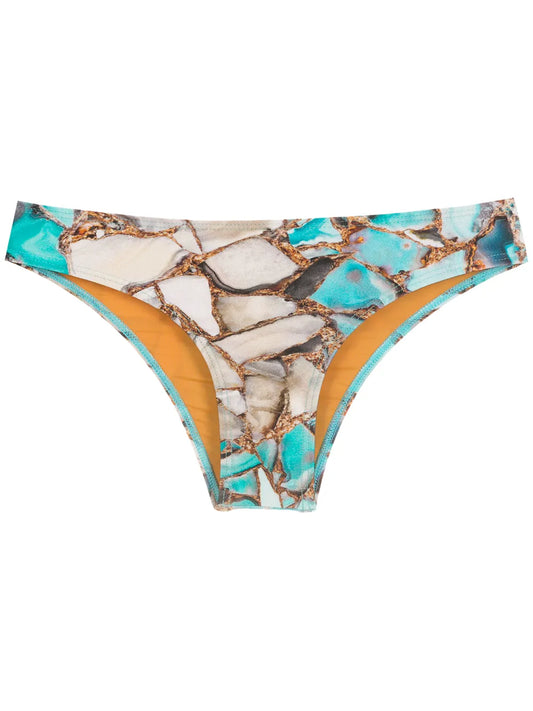 Waikiki Marble-Print Pants
