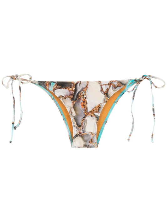 Thai Marble-Print Pants