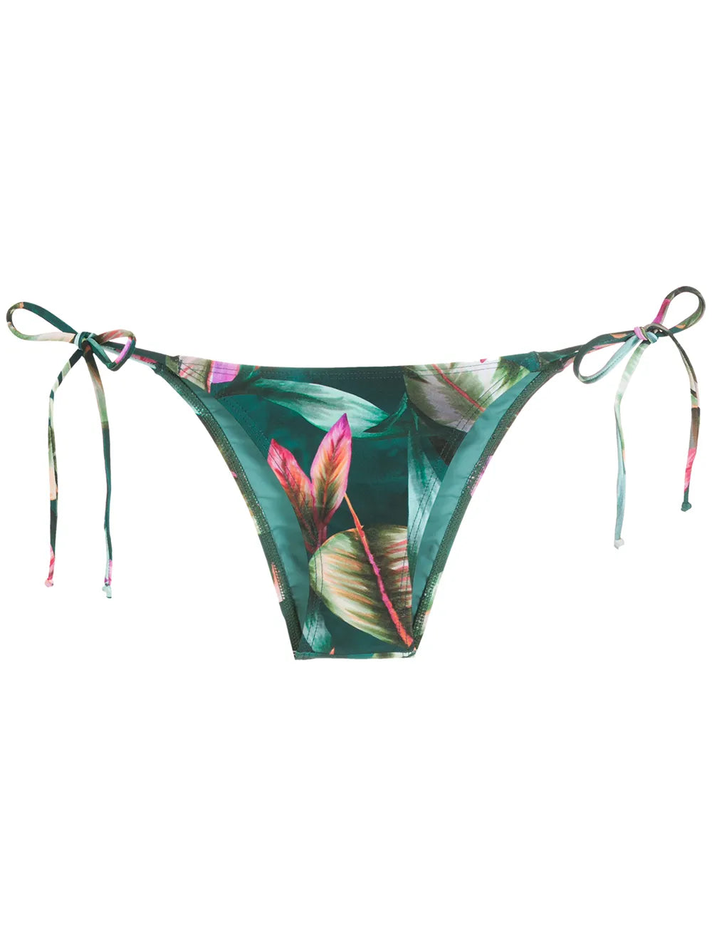 Thai Leaf-Print Pants