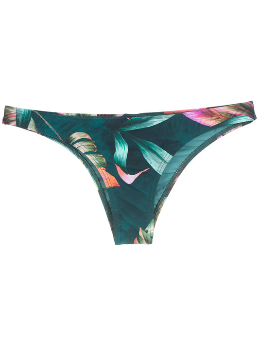Poipu Leaf-Print Pants