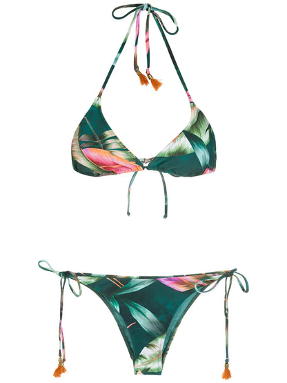 Maya Floral-Print Two-Piece Bikini