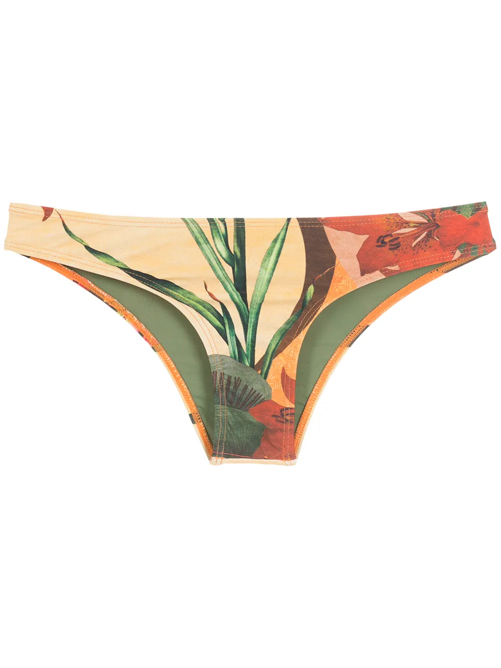 Waikiki Leaf-Print Pants