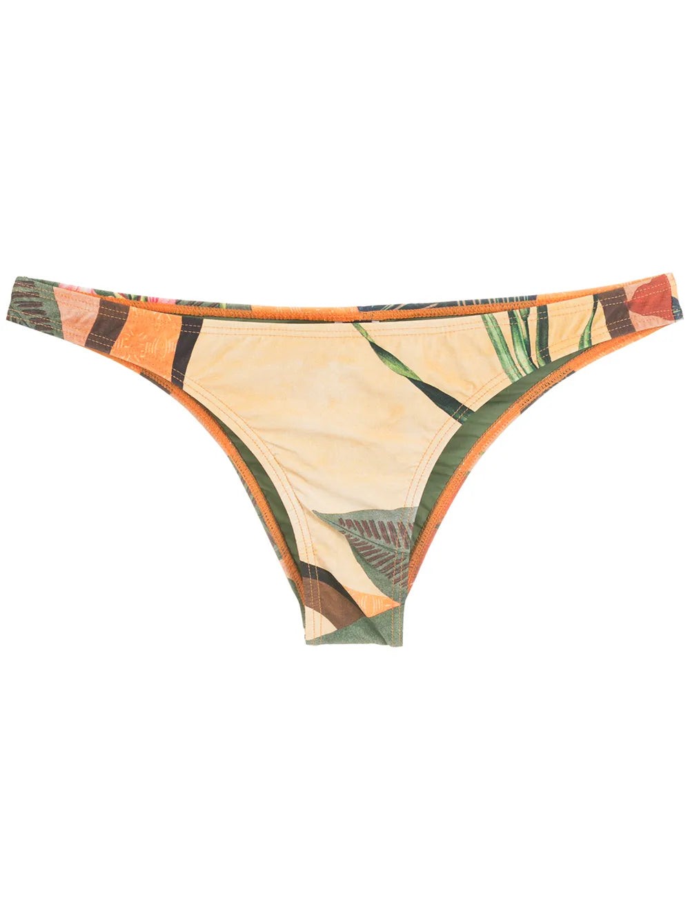 Poipu Leaf-Print Pants