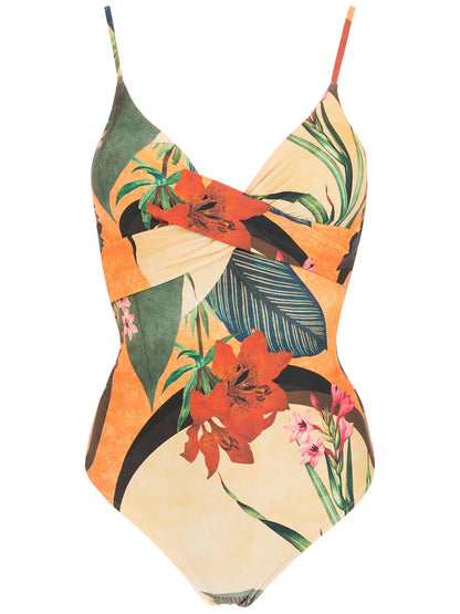 Bianca Floral-Print Swimsuit