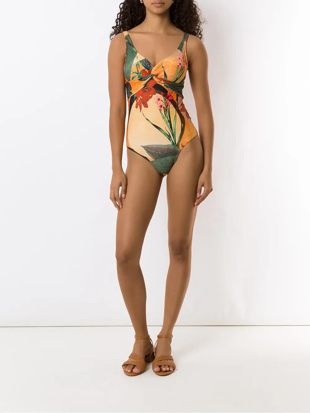Adriana Floral-Print Swimsuit