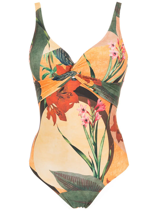 Adriana Floral-Print Swimsuit