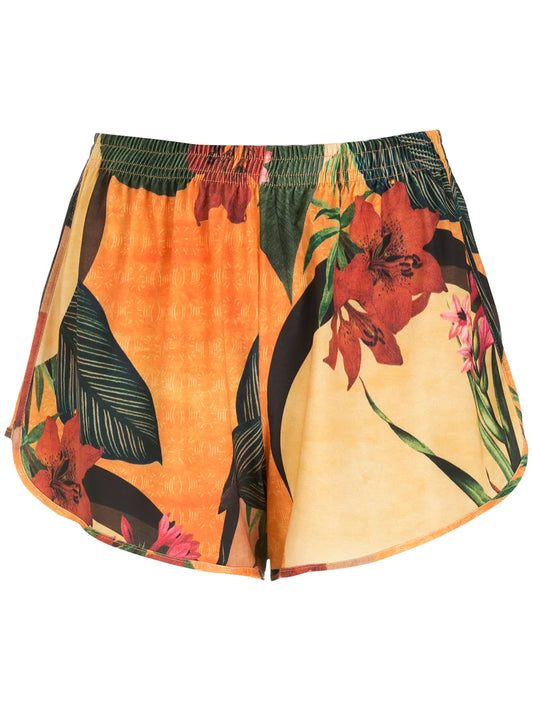 Lee Floral-Print Shorts