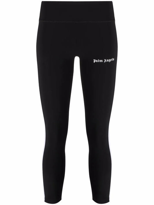 Logo-Print High-Rise Leggings