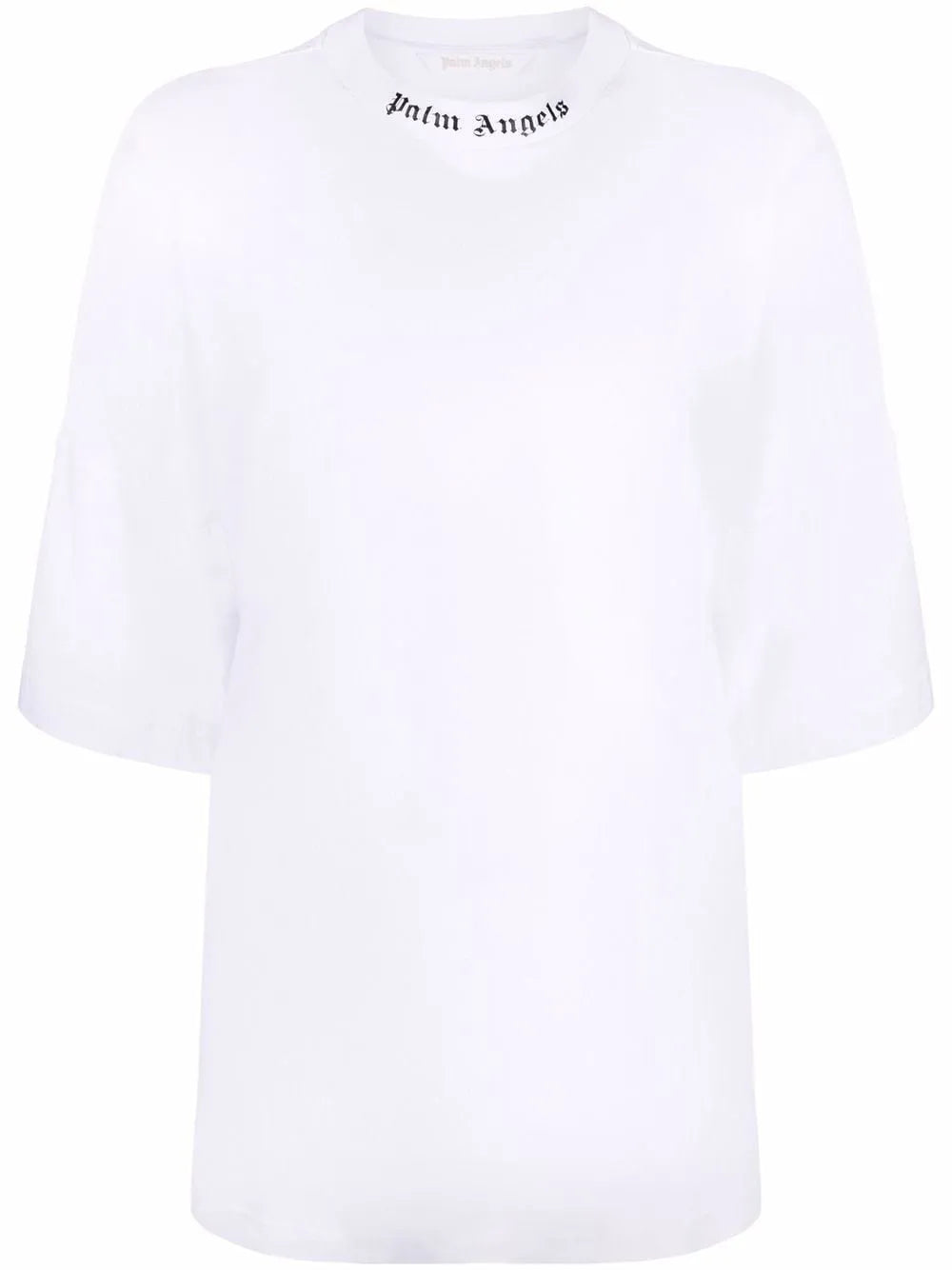 Logo-Print High-Neck T-Shirt