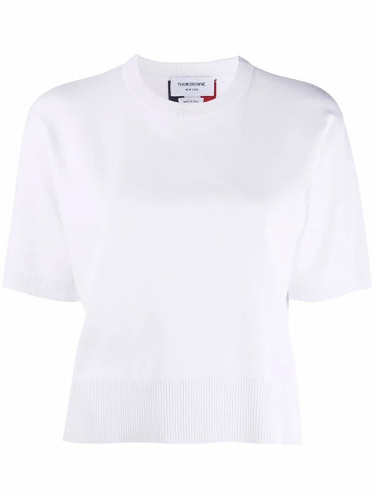 Rwb Intarsia-Knit Top