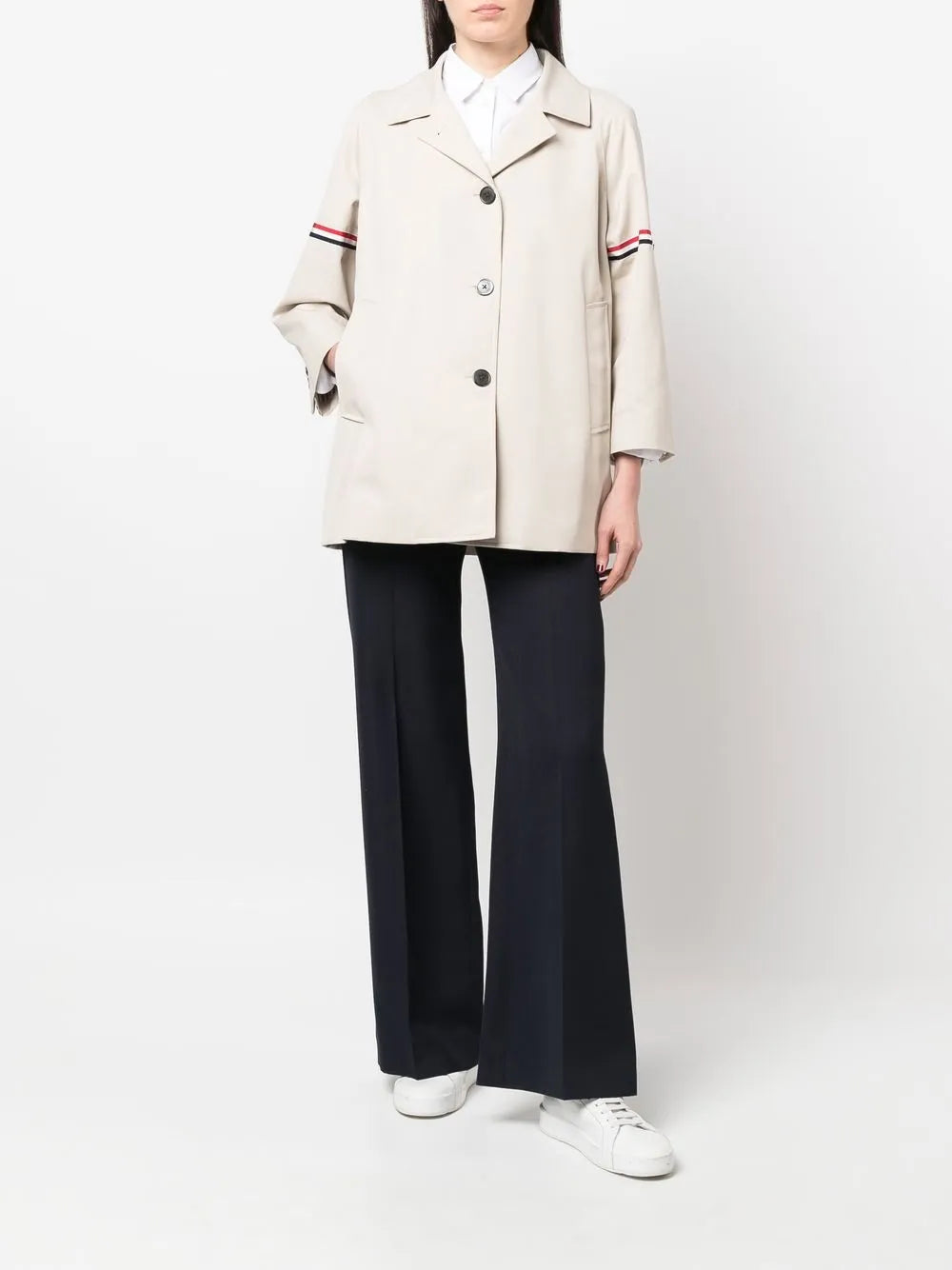 Single-Breasted Short Coat