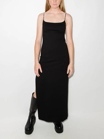 Chain-Link Straps Dress