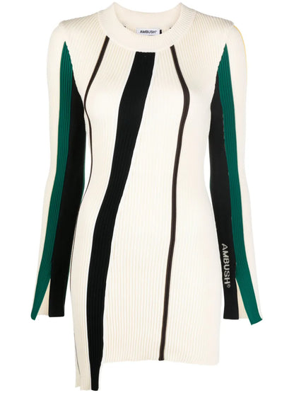 Logo Ribbed-Knit Jumper