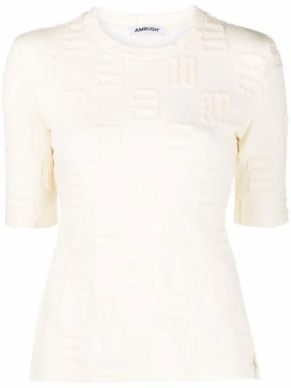 Monogram-Pattern T-Shirt