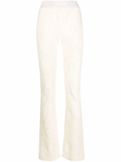 Monogram Flared Leggings