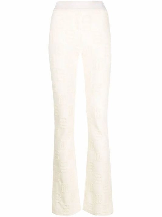 Monogram Flared Leggings