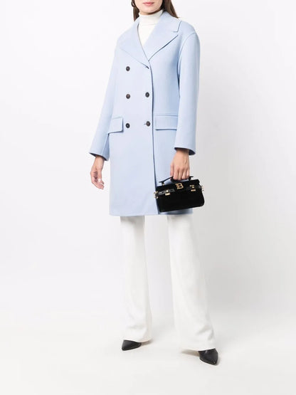 Double-Breasted Button Coat