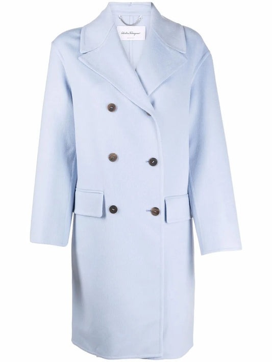 Double-Breasted Button Coat