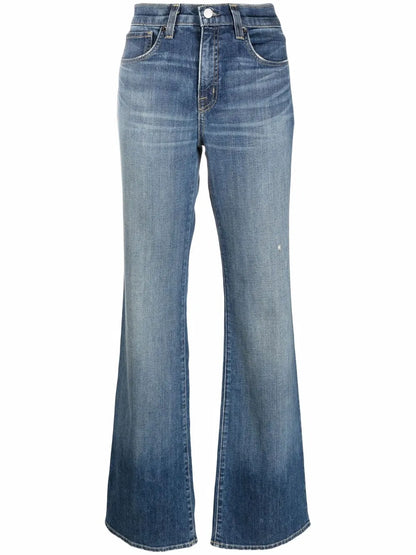 Flared Denim Jeans