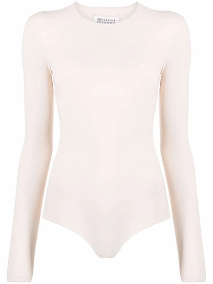 Round-Neck Jersey Bodysuit