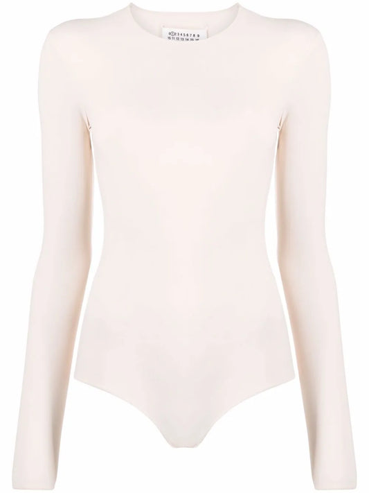 Round-Neck Jersey Bodysuit