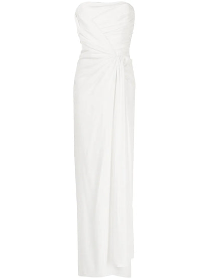 Side-Slit Sable Gown