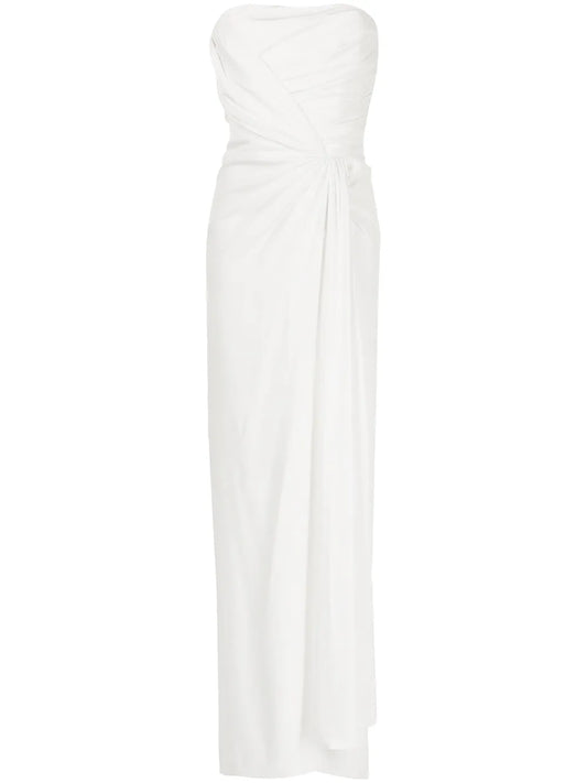 Side-Slit Sable Gown