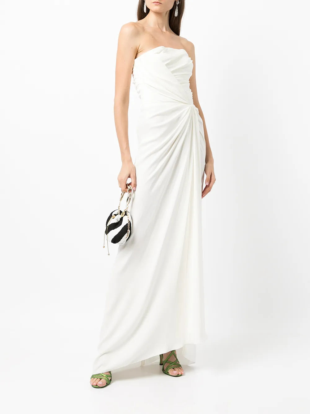 Side-Slit Sable Gown
