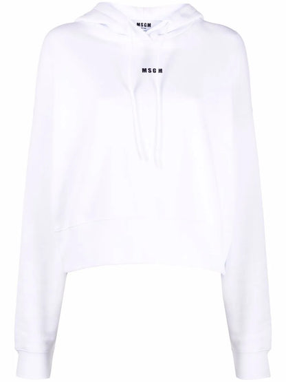 Logo-Print Pullover Hoodie