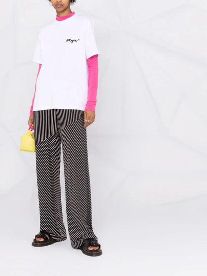 Chest-Logo Crew Neck T-Shirt