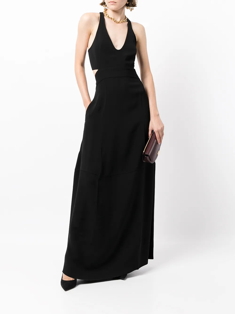 Halterneck Maxi Dress