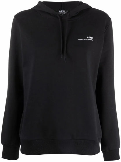 Logo-Print Cotton Hoodie